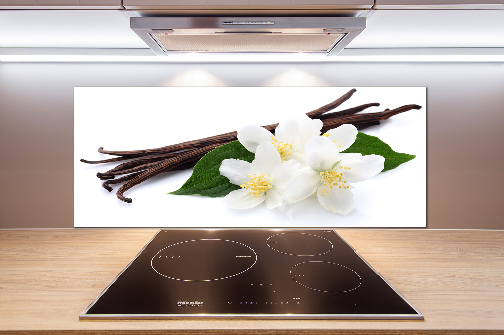 Cooker splashback Jasmine and vanilla