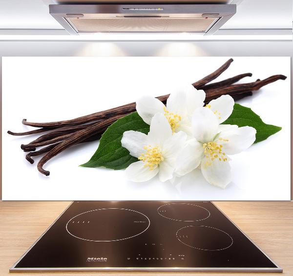 Cooker splashback Jasmine and vanilla