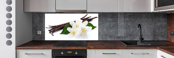 Cooker splashback Jasmine and vanilla