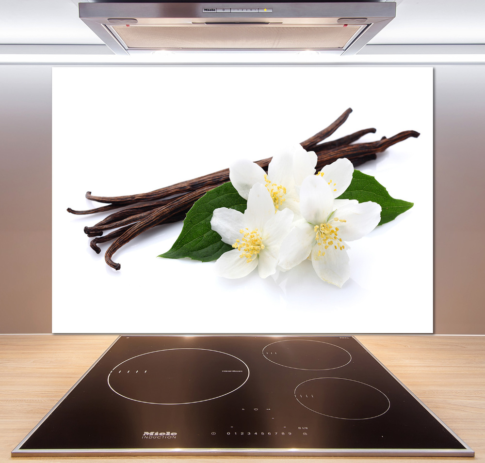 Cooker splashback Jasmine and vanilla