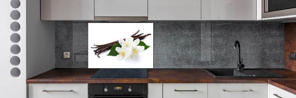 Cooker splashback Jasmine and vanilla