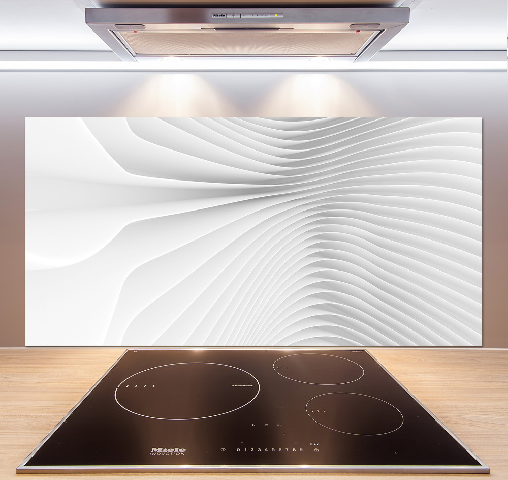 Cooker splashback Abstraction lines