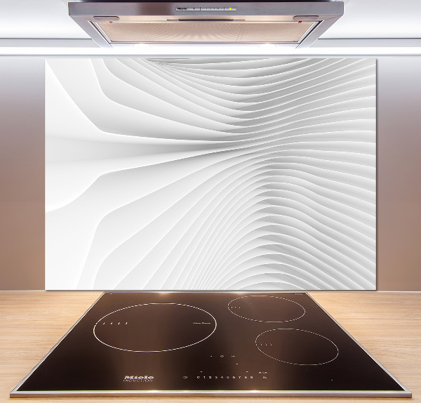 Cooker splashback Abstraction lines