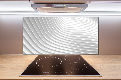 Cooker splashback Abstraction lines