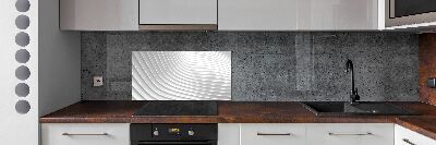 Cooker splashback Abstraction lines