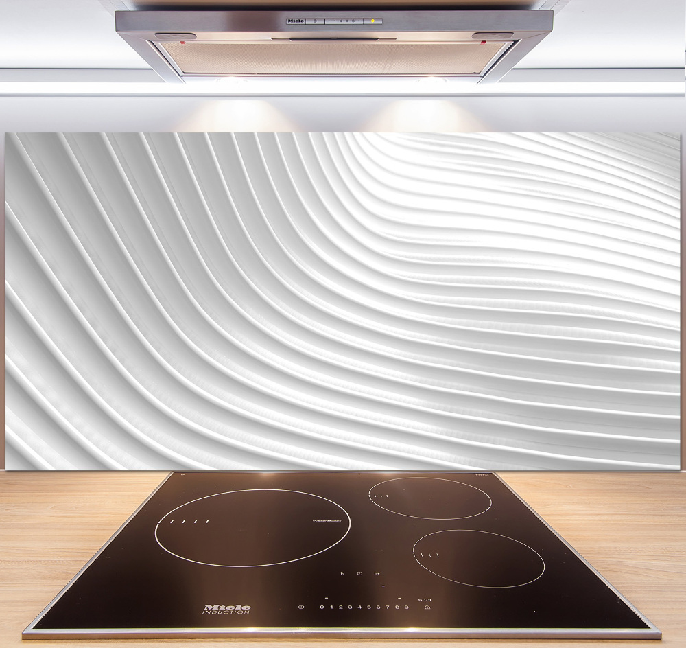 Cooker splashback Abstraction lines