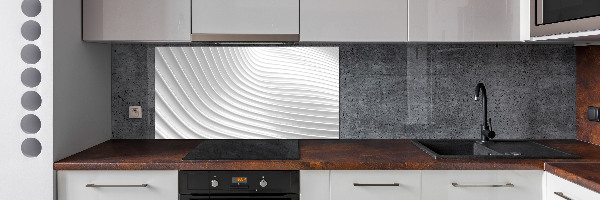 Cooker splashback Abstraction lines