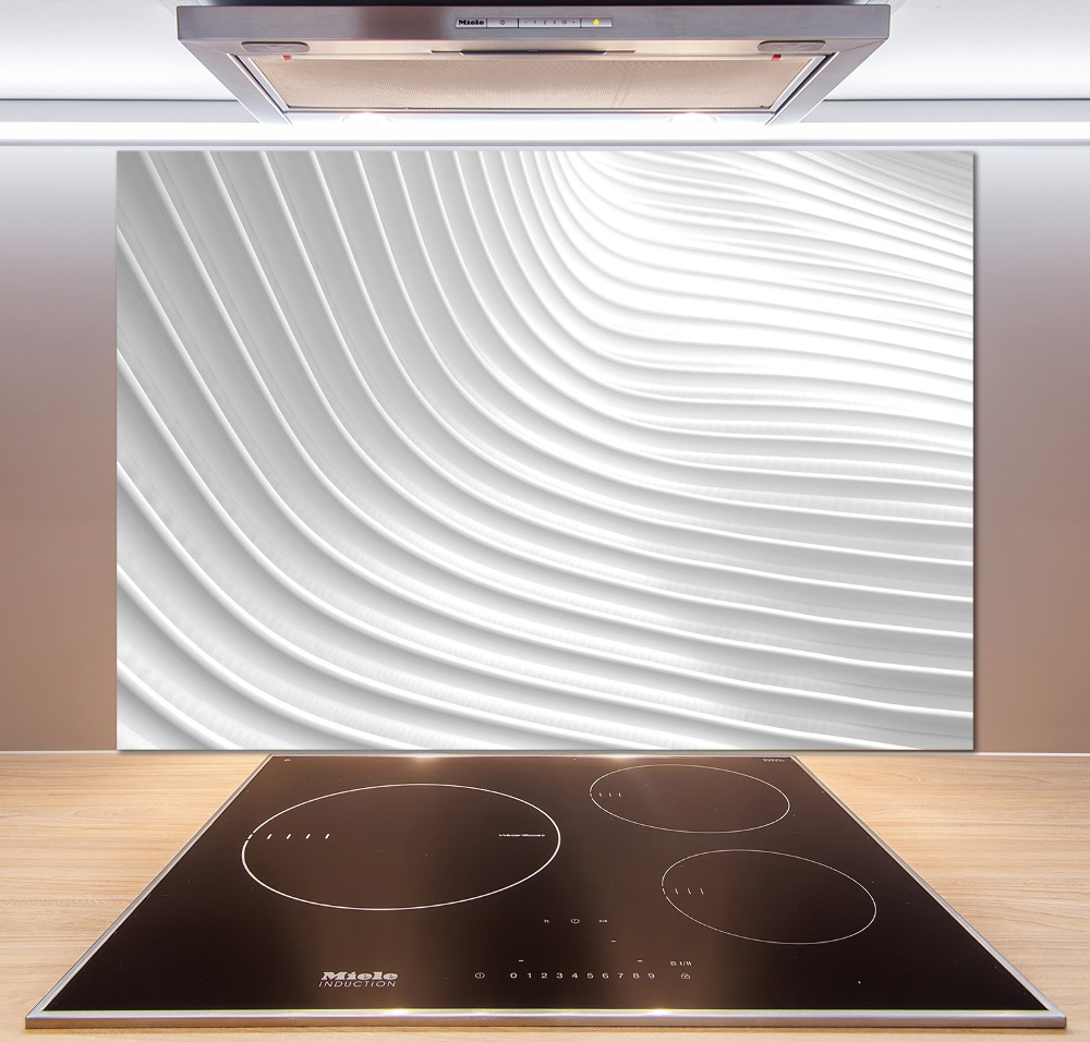 Cooker splashback Abstraction lines