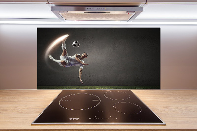 Cooker splashback Footballer