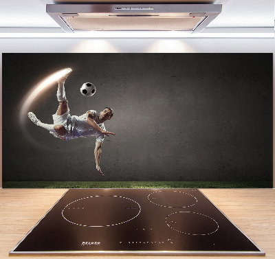 Cooker splashback Footballer