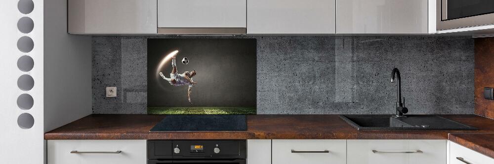 Cooker splashback Footballer