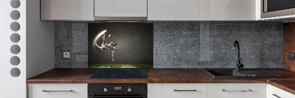 Cooker splashback Footballer