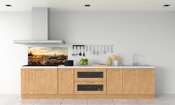 Cooker splashback Sunrise of Lviv