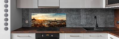 Cooker splashback Sunrise of Lviv