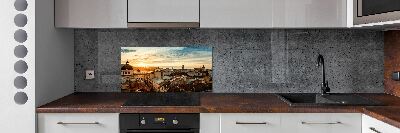 Cooker splashback Sunrise of Lviv