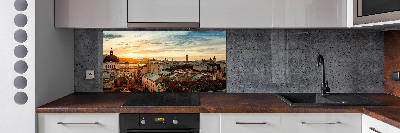 Cooker splashback Sunrise of Lviv