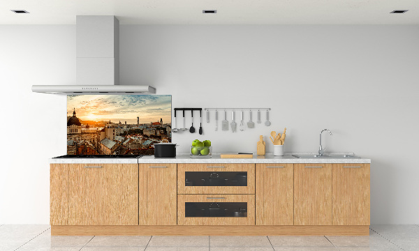 Cooker splashback Sunrise of Lviv