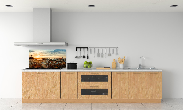 Cooker splashback Sunrise of Lviv