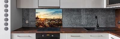 Cooker splashback Sunrise of Lviv