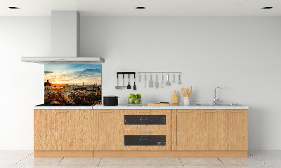 Cooker splashback Sunrise of Lviv