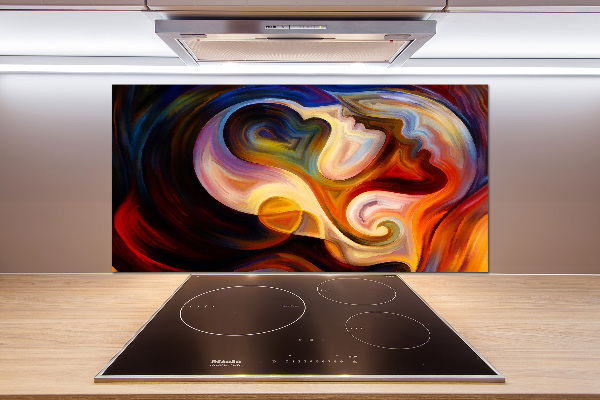 Splashback panel for kitchen Abstraction