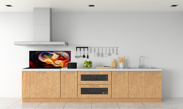 Splashback panel for kitchen Abstraction