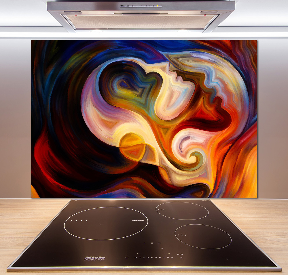 Splashback panel for kitchen Abstraction