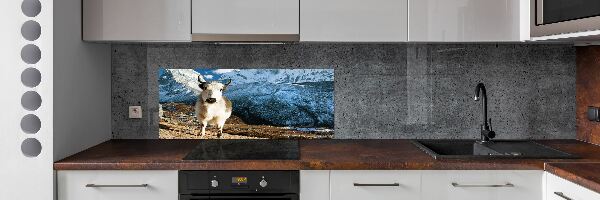 Kitchen splashback Like mountains