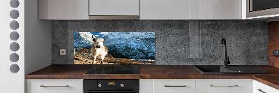 Kitchen splashback Like mountains