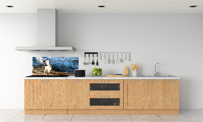 Kitchen splashback Like mountains