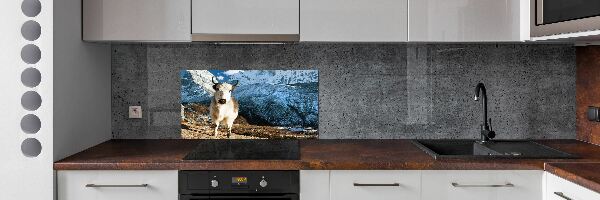 Kitchen splashback Like mountains