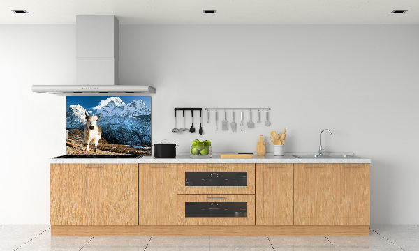 Kitchen splashback Like mountains