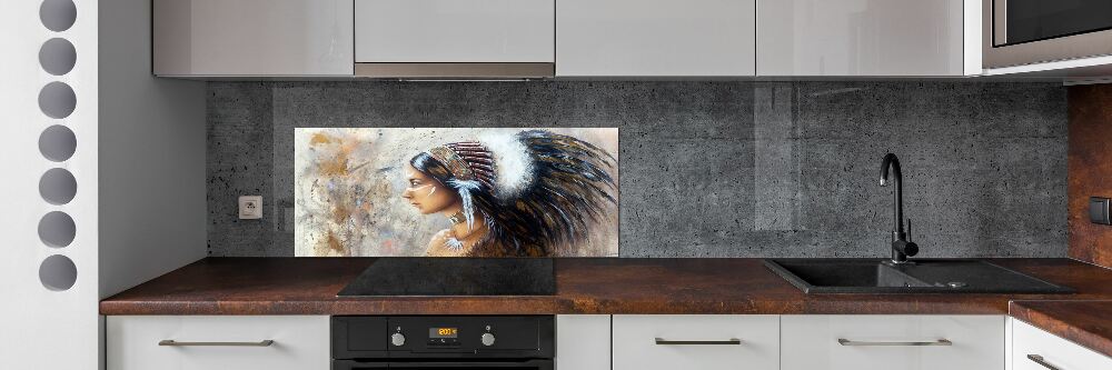 Kitchen splashback Indian