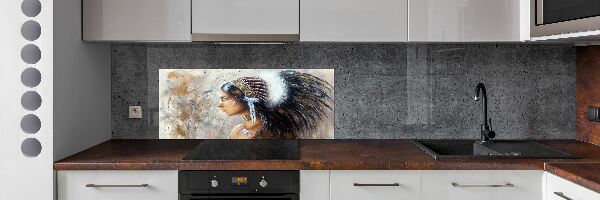 Kitchen splashback Indian