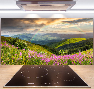 Cooker splashback Mountain landscape