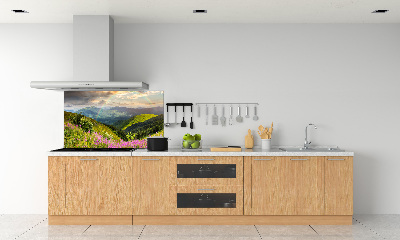 Cooker splashback Mountain landscape