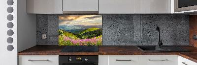 Cooker splashback Mountain landscape