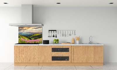 Cooker splashback Mountain landscape