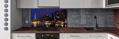 Cooker splashback Paris at night