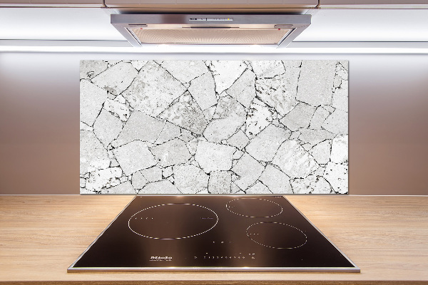 Kitchen splashback Stone wall