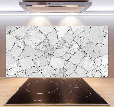 Kitchen splashback Stone wall