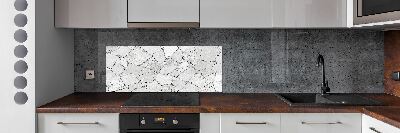 Kitchen splashback Stone wall