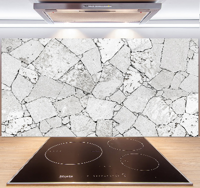 Kitchen splashback Stone wall