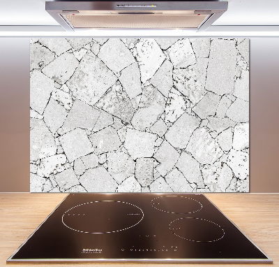 Kitchen splashback Stone wall