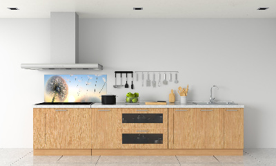 Cooker splashback Dandelion