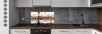 Cooker splashback Twilight in Paris