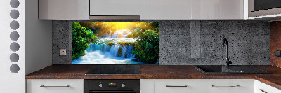 Cooker splashback KRKA waterfall