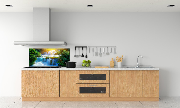 Cooker splashback KRKA waterfall