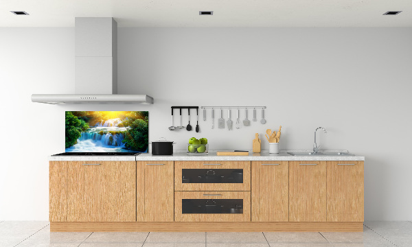 Cooker splashback KRKA waterfall