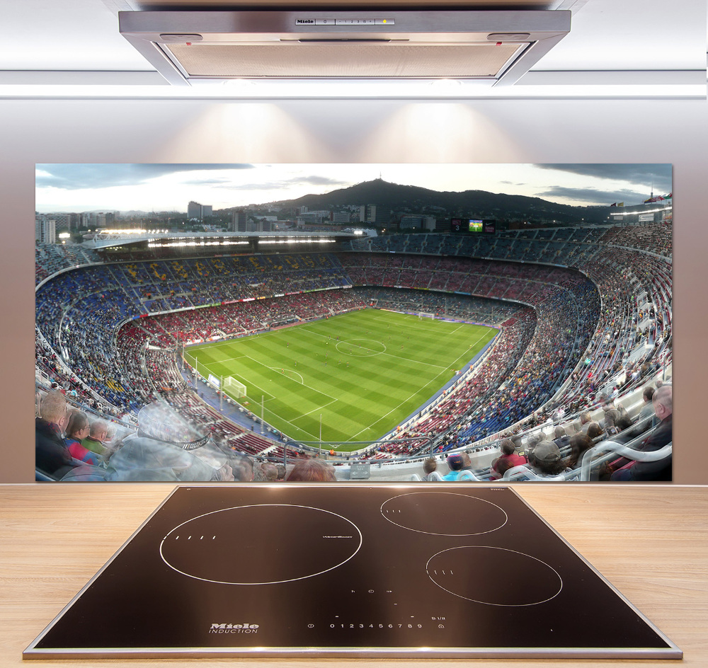 Cooker splashback Barcelona stadium